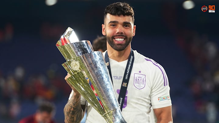 Raya was part of Spain's Nations League-winning squad Raya was part of Spain's Nations League-winning squad