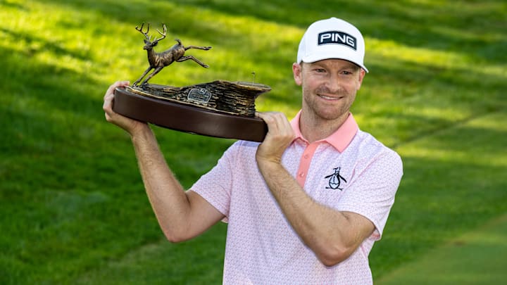Brian Campbell won the John Deere Classic for his second of two wins in 2025. 