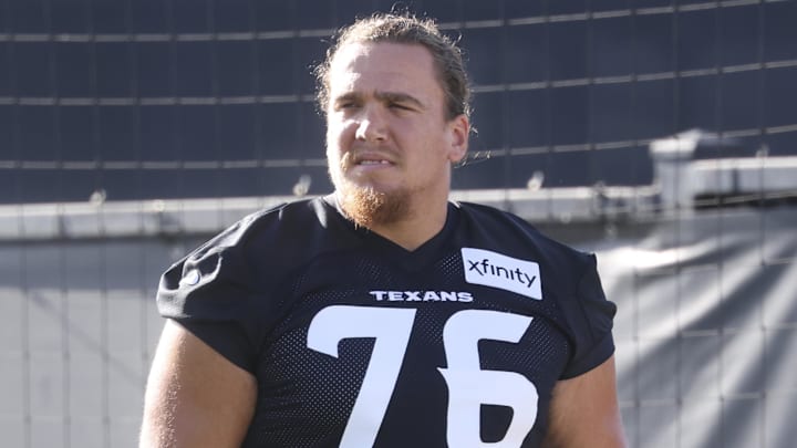 Former Houston Texans tackle Austin Deculus (76)