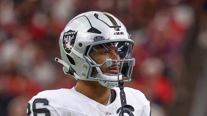 Las Vegas Raiders cornerback Darien Porter.