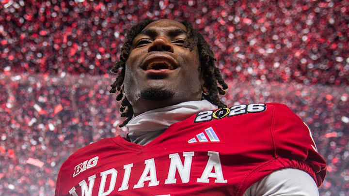 Indiana cornerback D'Angelo Ponds Indiana cornerback D'Angelo Ponds