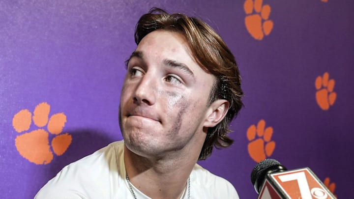 Clemson Tigers quarterback Cade Klubnik
