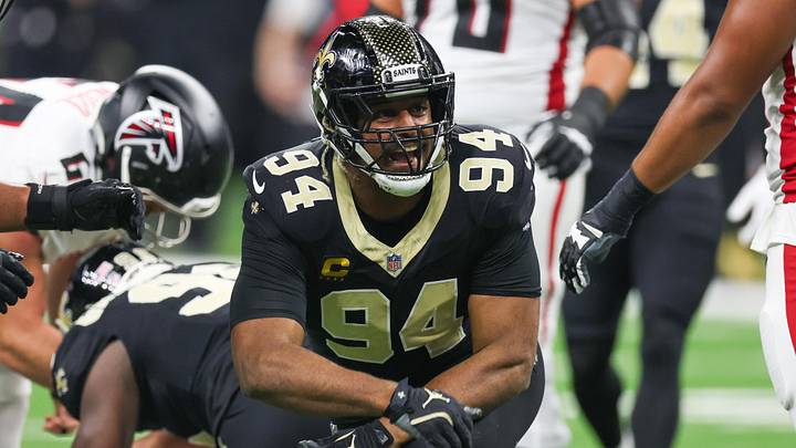 Defensive end Cameron Jordan reportedly is returning to the New Orleans Saints for a 16th season. Defensive end Cameron Jordan reportedly is returning to the New Orleans Saints for a 16th season.