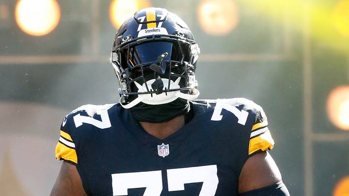 Pittsburgh Steelers offensive tackle Broderick Jones