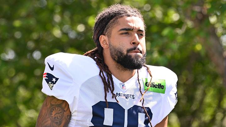 Former New England Patriots tight end Gee Scott Jr.