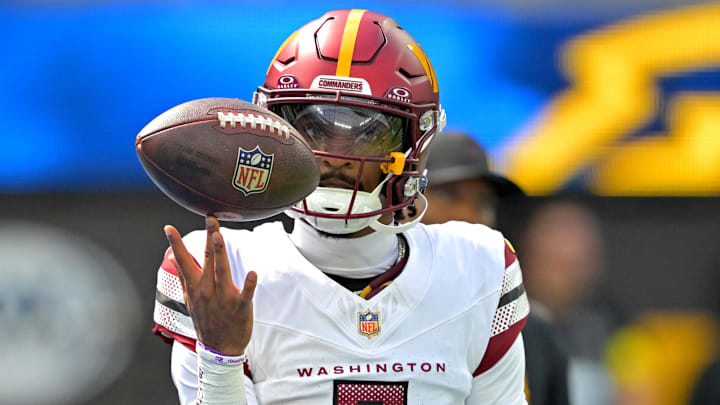 Washington Commanders quarterback Jayden Daniels Washington Commanders quarterback Jayden Daniels