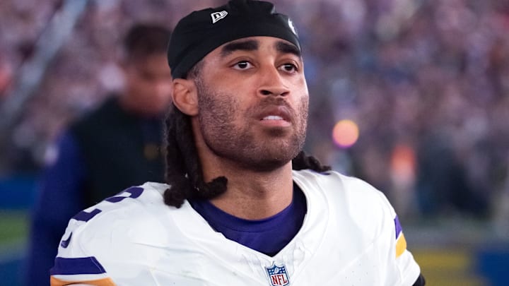 Minnesota Vikings cornerback Stephon Gilmore (2) against the Los Angeles Rams during an NFC wild card game at State Farm Stadium.
