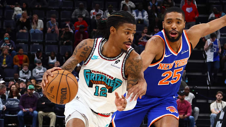 Memphis Grizzlies guard Ja Morant teased a New York-inspired colorway of the Nike Ja 3.