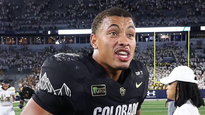 Sep 3, 2026; Atlanta, Georgia, USA; Colorado Buffaloes defensive back Randon Fontenette (7) reacts after the game against the Georgia Tech Yellow Jackets at Bobby Dodd Stadium at Hyundai Field. Mandatory Credit: Brett Davis-Imagn Images Sep 3, 2026; Atlanta, Georgia, USA; Colorado Buffaloes defensive back Randon Fontenette (7) reacts after the game against the Georgia Tech Yellow Jackets at Bobby Dodd Stadium at Hyundai Field. Mandatory Credit: Brett Davis-Imagn Images