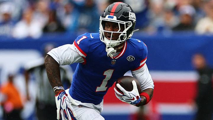 New York Giants wide receiver Malik Nabers headlines this week's Giants injury report. New York Giants wide receiver Malik Nabers headlines this week's Giants injury report.