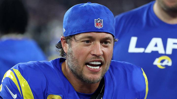 Los Angeles Rams quarterback Matthew Stafford.