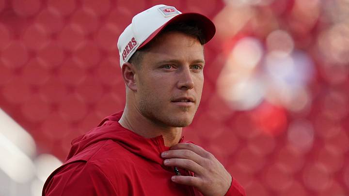 San Francisco 49ers running back Christian McCaffrey San Francisco 49ers running back Christian McCaffrey