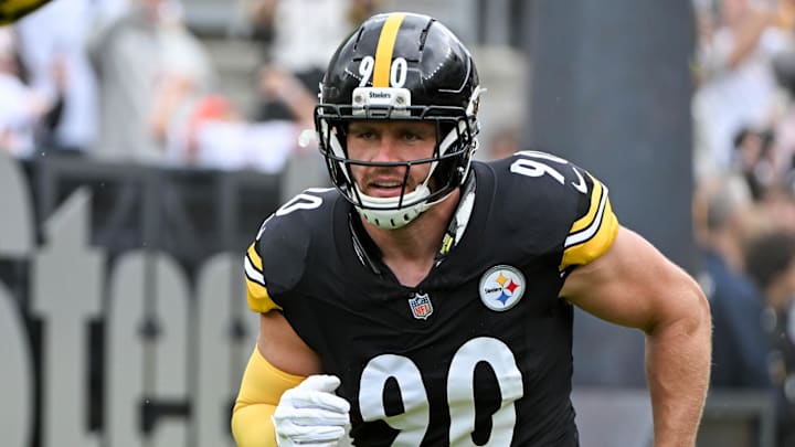 Pittsburgh Steelers outside linebacker T.J. Watt Pittsburgh Steelers outside linebacker T.J. Watt