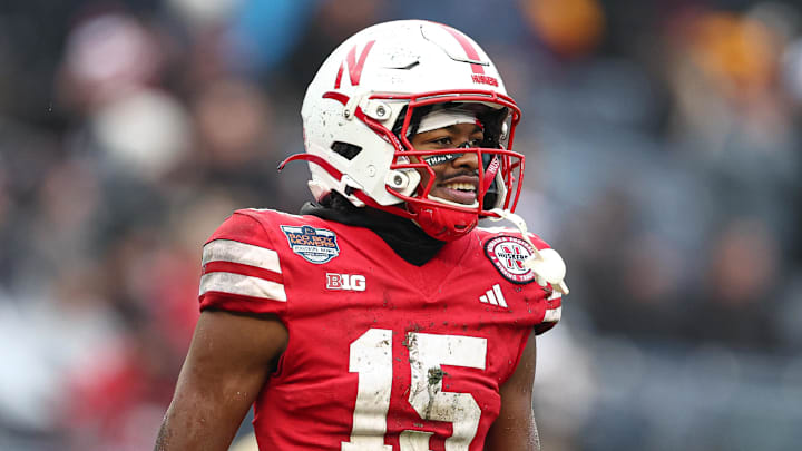 Nebraska Cornhuskers defensive back Ceyair Wright. Nebraska Cornhuskers defensive back Ceyair Wright.