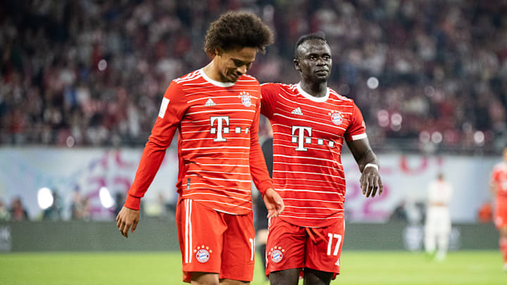 Leroy Sané et Sadio Mané ont eu une altercation après le match face à Manchester City.