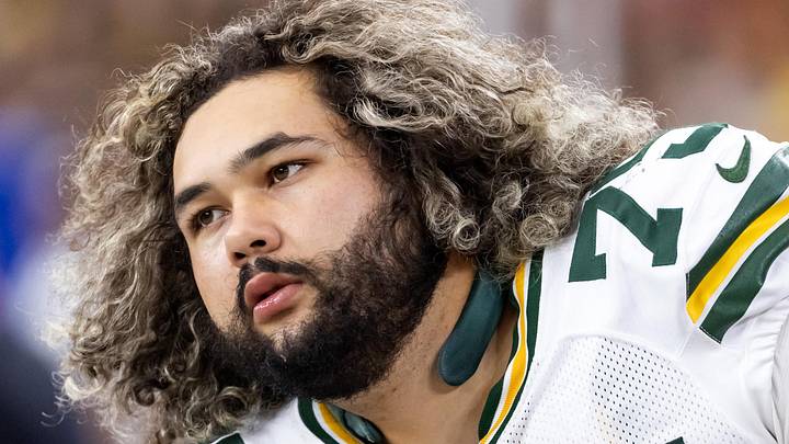 Green Bay Packers starting center Sean Rhyan played only on special teams in this game at the Cardinals.