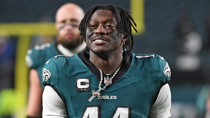 Philadelphia Eagles wide receiver A.J. Brown (11).