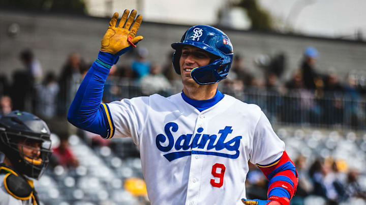 Carson McCusker has been tearing it up in St. Paul. Now he'll get his chance in the big leagues. Carson McCusker has been tearing it up in St. Paul. Now he'll get his chance in the big leagues.
