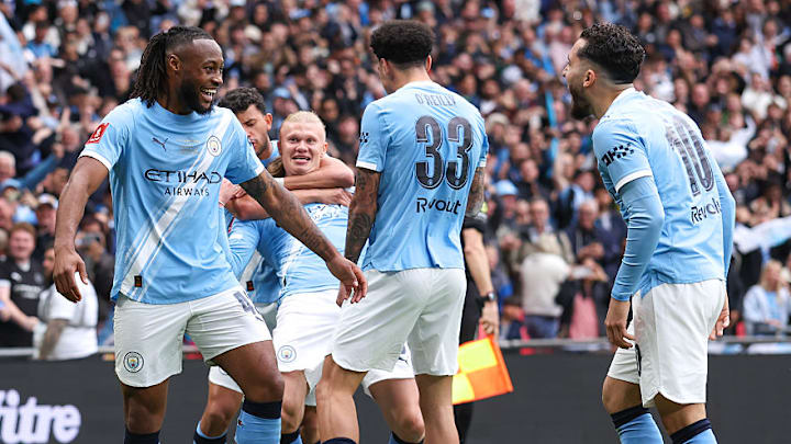 A glorious day for Man City. A glorious day for Man City.