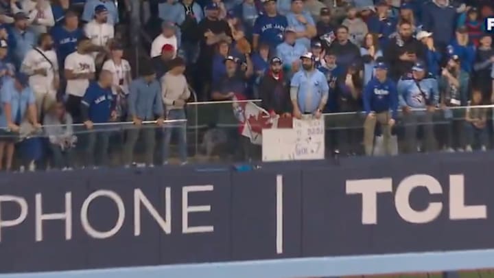 John Bains and his son Matthew caught both late-inning home run balls hit by the Dodgers in Game 7 of the World Series.
