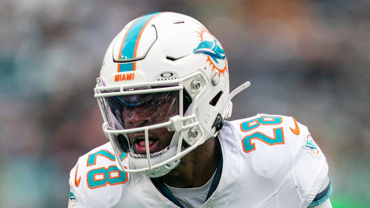 Miami Dolphins running back De'Von Achane