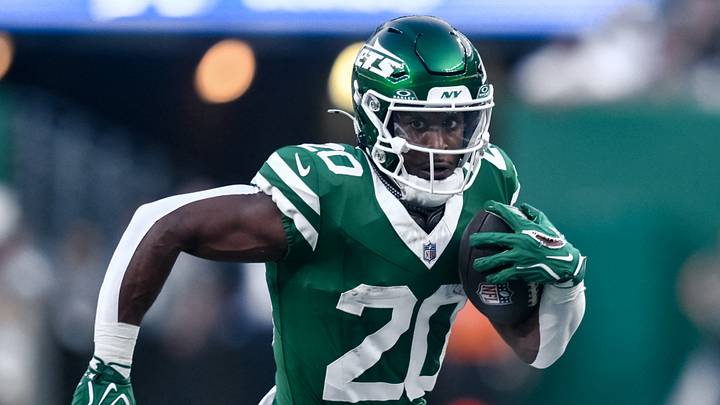 New York Jets running back Breece Hall New York Jets running back Breece Hall