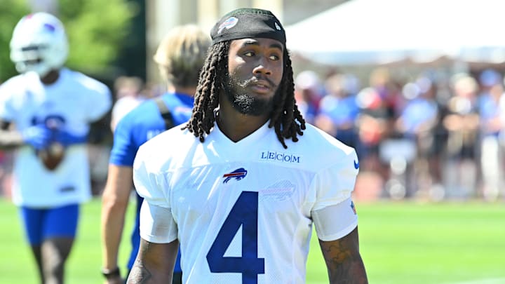 James Cook seems to be taking extreme measures to get a new contract from the Buffalo Bills.