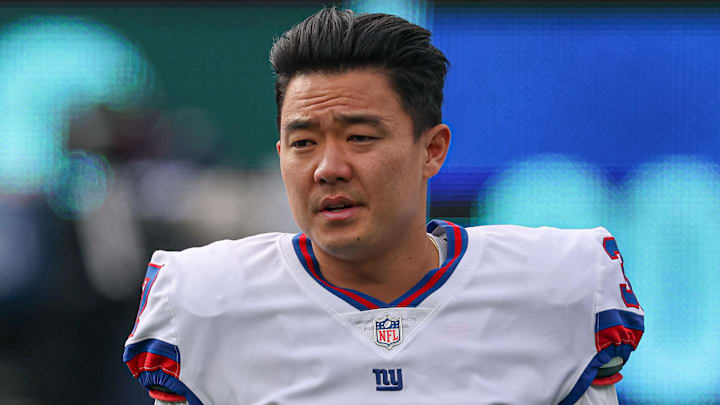 New York Giants - place kicker Younghoe Koo New York Giants - place kicker Younghoe Koo