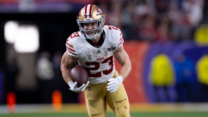 Christian McCaffrey lidera la lista de los mejores jugadores para el Fantasy de la NFL de 2024