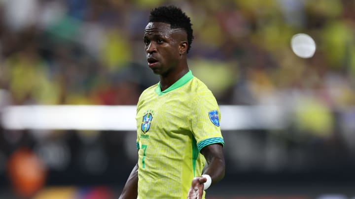 Vinicius Junior avec le Brésil