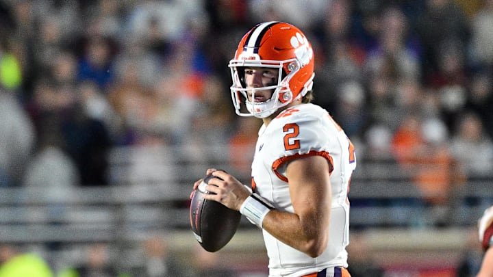 Clemson Tigers quarterback Cade Klubnik has started 34-straight games.