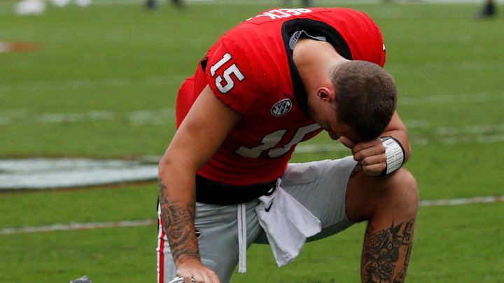 Carson Beck sends heartfelt message to Georgia football fans