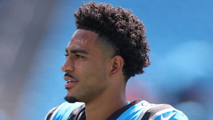 Carolina Panthers quarterback Bryce Young (Cory Knowlton-Imagn Images)