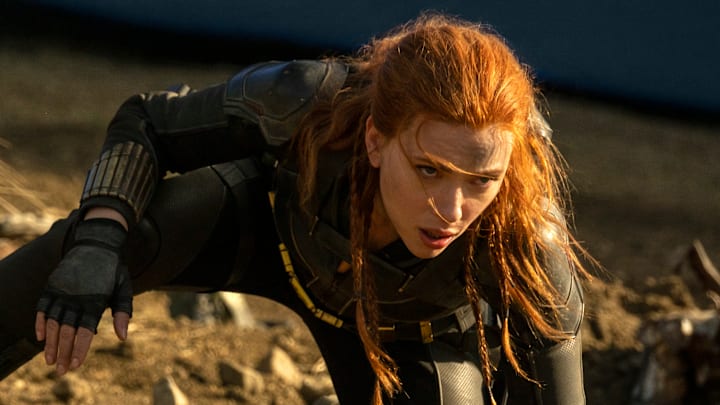 Natasha Romanoff (Scarlett Johansson) as Black Widow in Marvel Studios' BLACK WIDOW. Photo by Jay Maidment. ©Marvel Studios 2020.