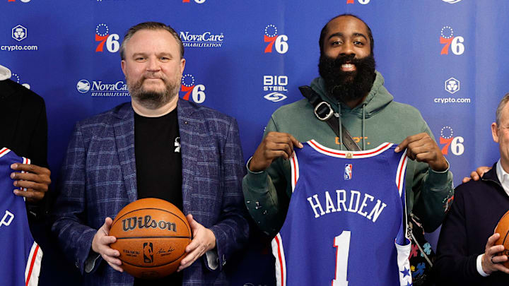 Daryl Morey y James Harden han trabajado juntos tanto en los Rockets como con los 76ers en la NBA