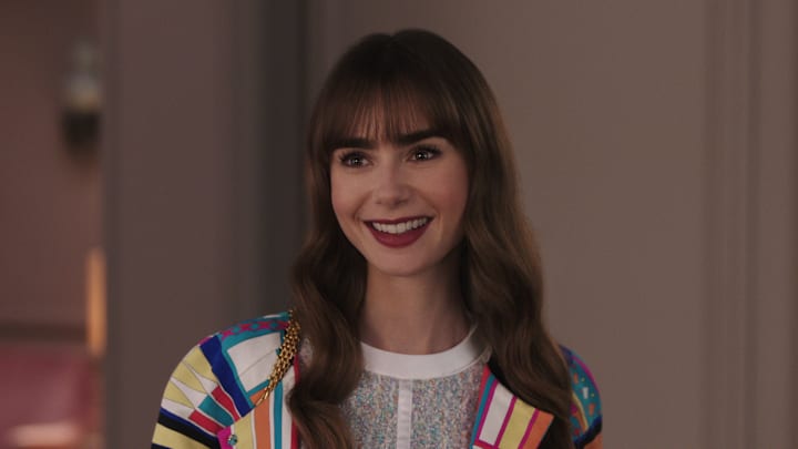 Emily in Paris. Lily Collins as Emily in episode 309 of Emily in Paris. Cr. Courtesy of Netflix © 2022