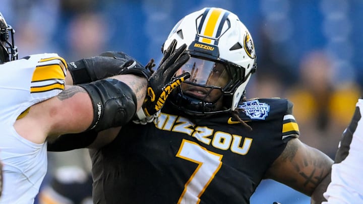 The Green Bay Packers drafted Missouri Tigers defensive tackle Chris McClellan.