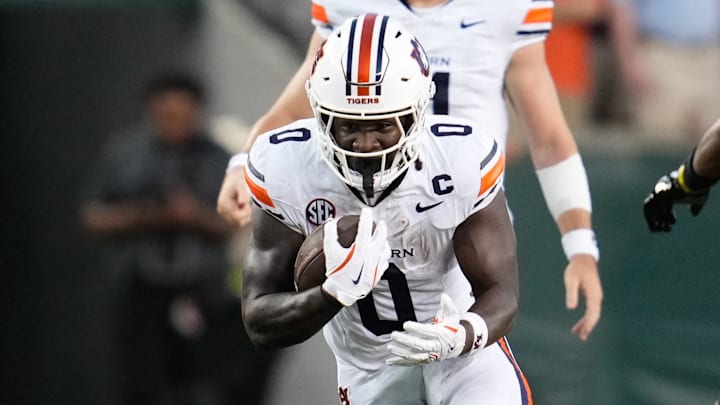 Auburn Tigers running back Damari Alston rushed for 84 yards and a touchdown in the win over Baylor.