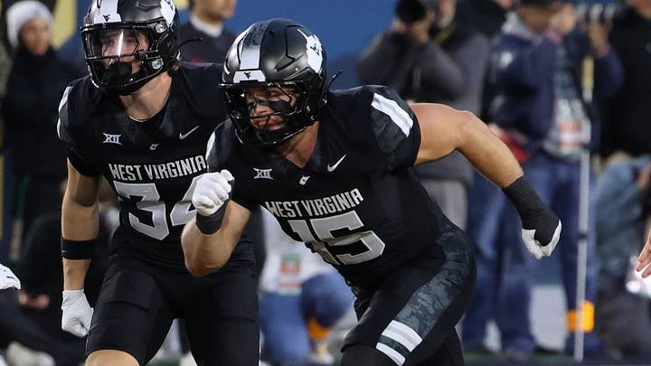 West Virginia University linebacker Ben Cutter West Virginia University linebacker Ben Cutter