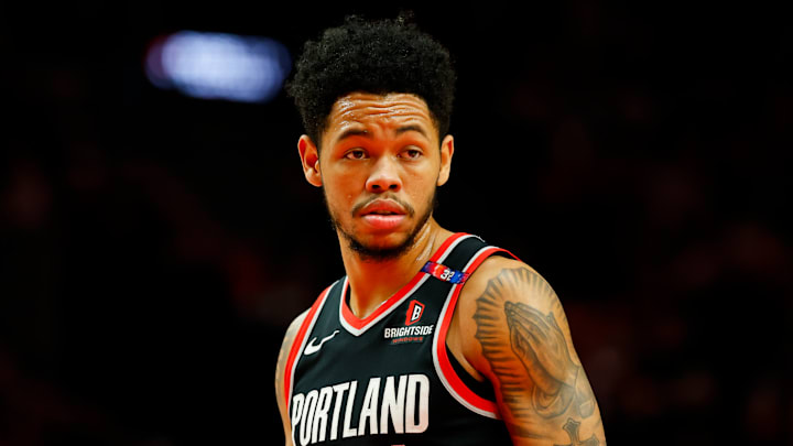 Portland Trail Blazers guard Anfernee Simons.