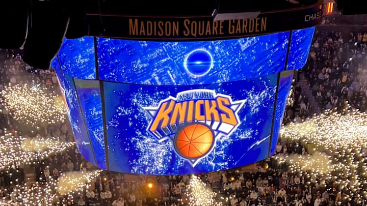Feb 1, 2025; New York, New York, USA; General view of Madison Square Garden before the start of a game between the New York Knicks and the Los Angeles Lakers. Mandatory Credit: Brad Penner-Imagn Images