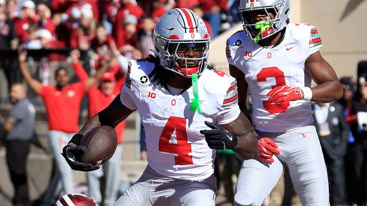 Ohio State wide receiver Jeremiah Smith Ohio State wide receiver Jeremiah Smith