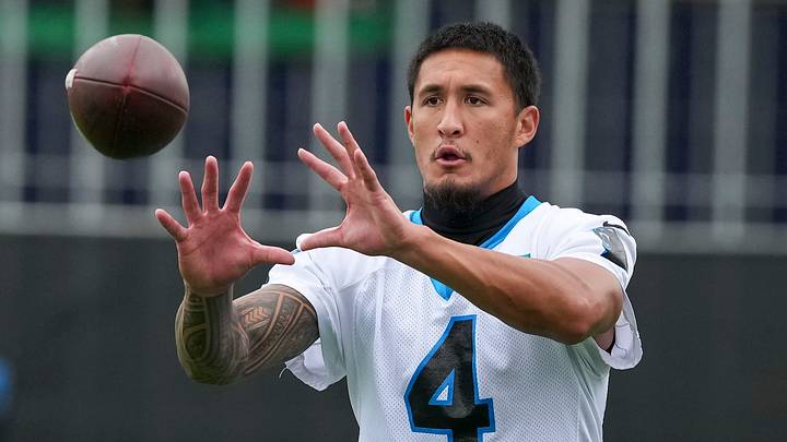 Carolina Panthers wide receiver Tetairoa McMillan 