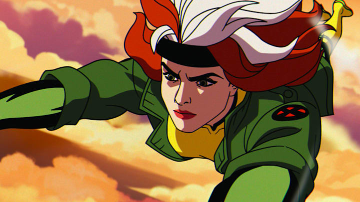 Rogue (voiced by Lenore Zann) in Marvel Animation's X-MEN '97. Photo courtesy of Marvel Studios. © 2024 MARVEL.