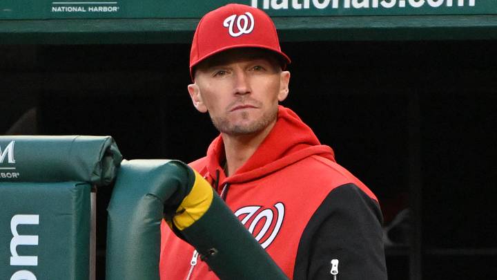 Washington Nationals manager Blake Butera Washington Nationals manager Blake Butera