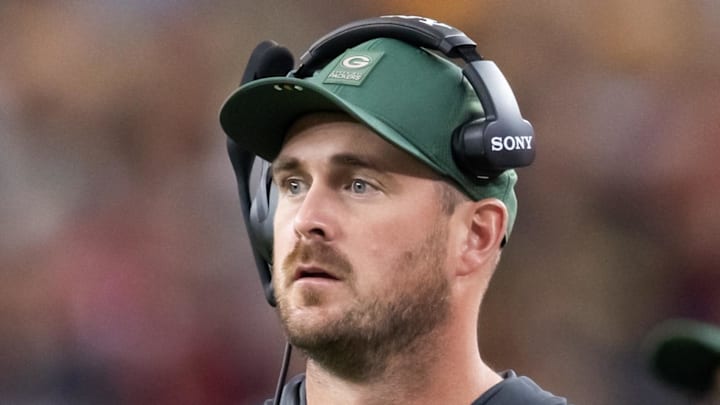 Green Bay Packers quarterbacks coach Sean Mannion