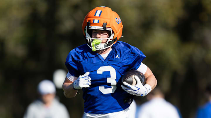 Receiver Bailey Stockton arrived at Florida as a transfer from Georgia Tech.