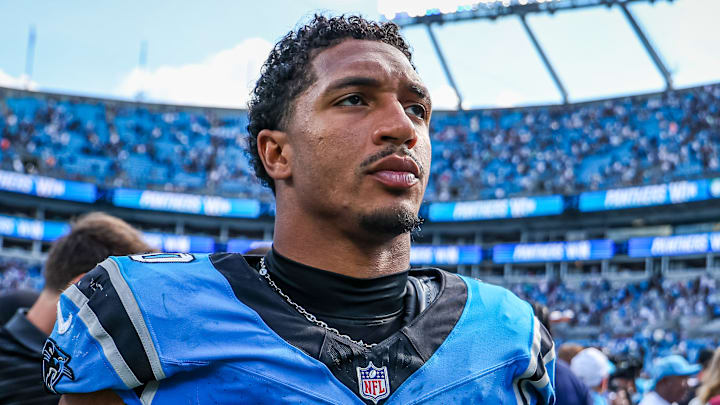 Carolina Panthers running back Chuba Hubbard