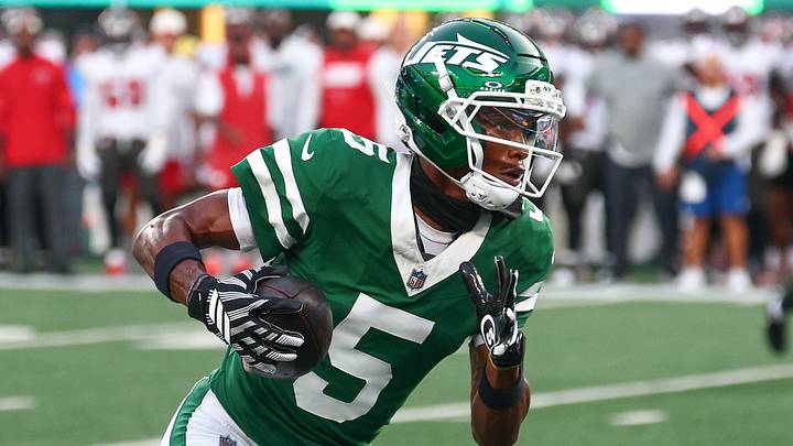 New York Jets wide receiver Garrett Wilson New York Jets wide receiver Garrett Wilson