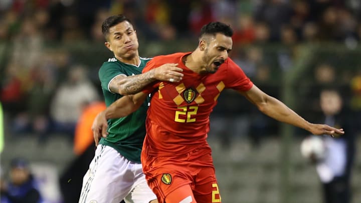 México y Bélgica se midieron previo al Mundial de Rusia 2018